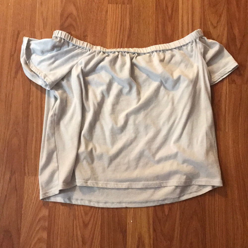 Abercrombie off the shoulder shirt